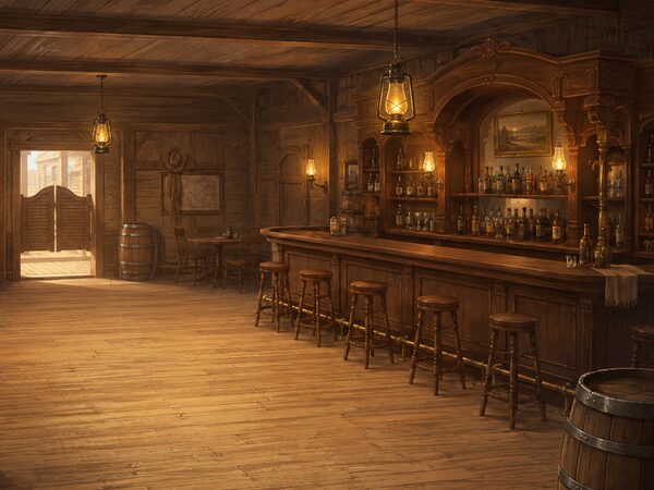 Saloon background