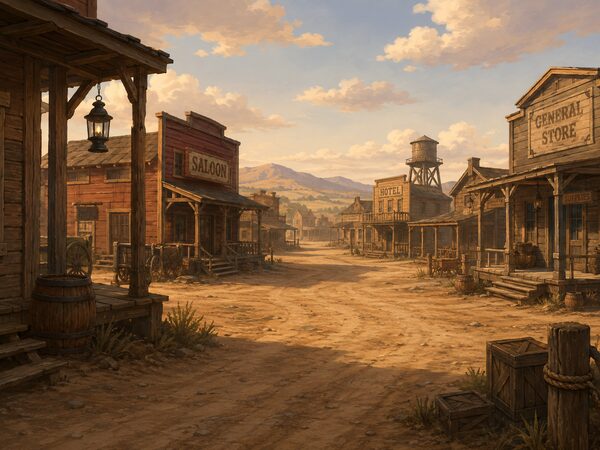 Town background