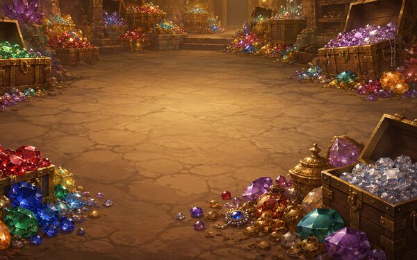 Treasure room background